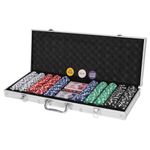 Set poker 500 piese in geanta aluminiu fotografia produsului