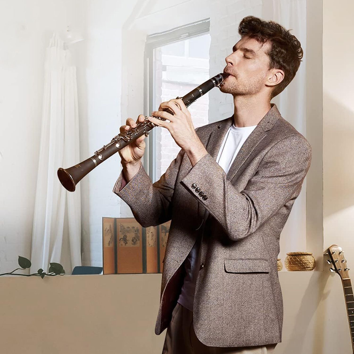 Clarinet B cu accesorii in geanta de umar fotografia produsului View 2 L