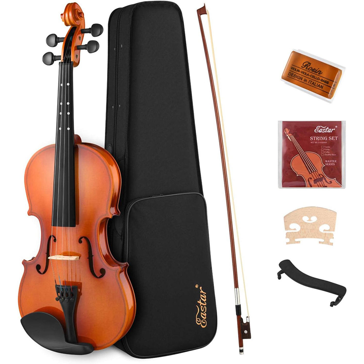 Set vioara acustica in carcasa fotografia produsului View 3 L