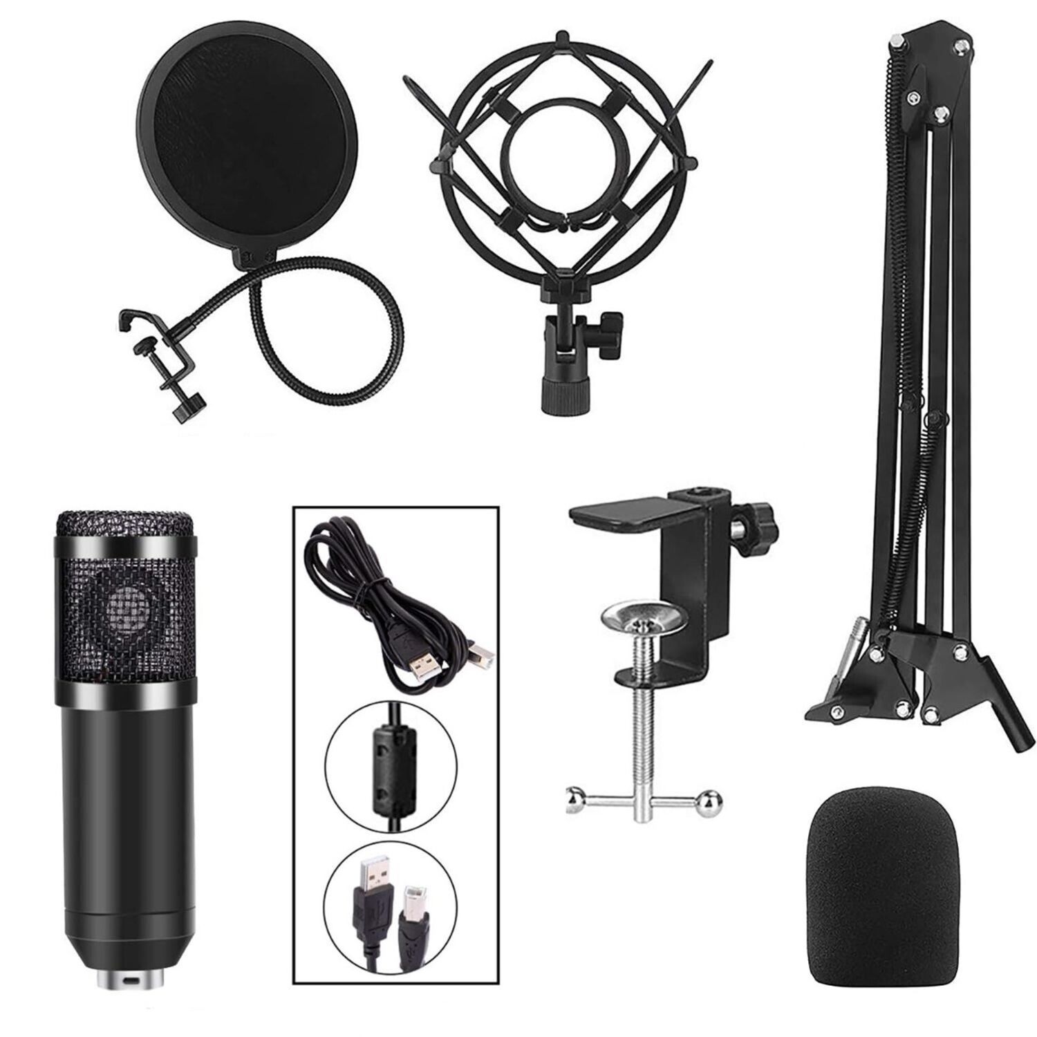 Microfon studio de birou, cu conector USB fotografia produsului View 3 L