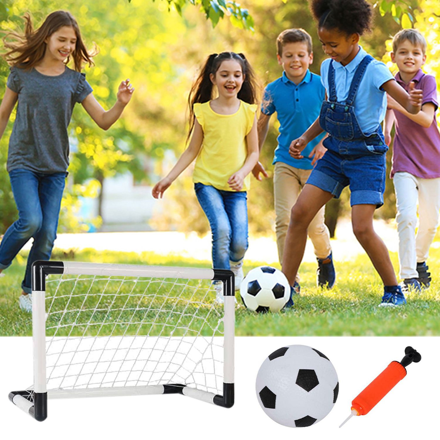 Set poarta fotbal cu minge fotografia produsului View 5 L