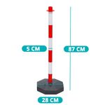 Stalp de trafic cu lant, 4 buc fotografia produsului View 7 S