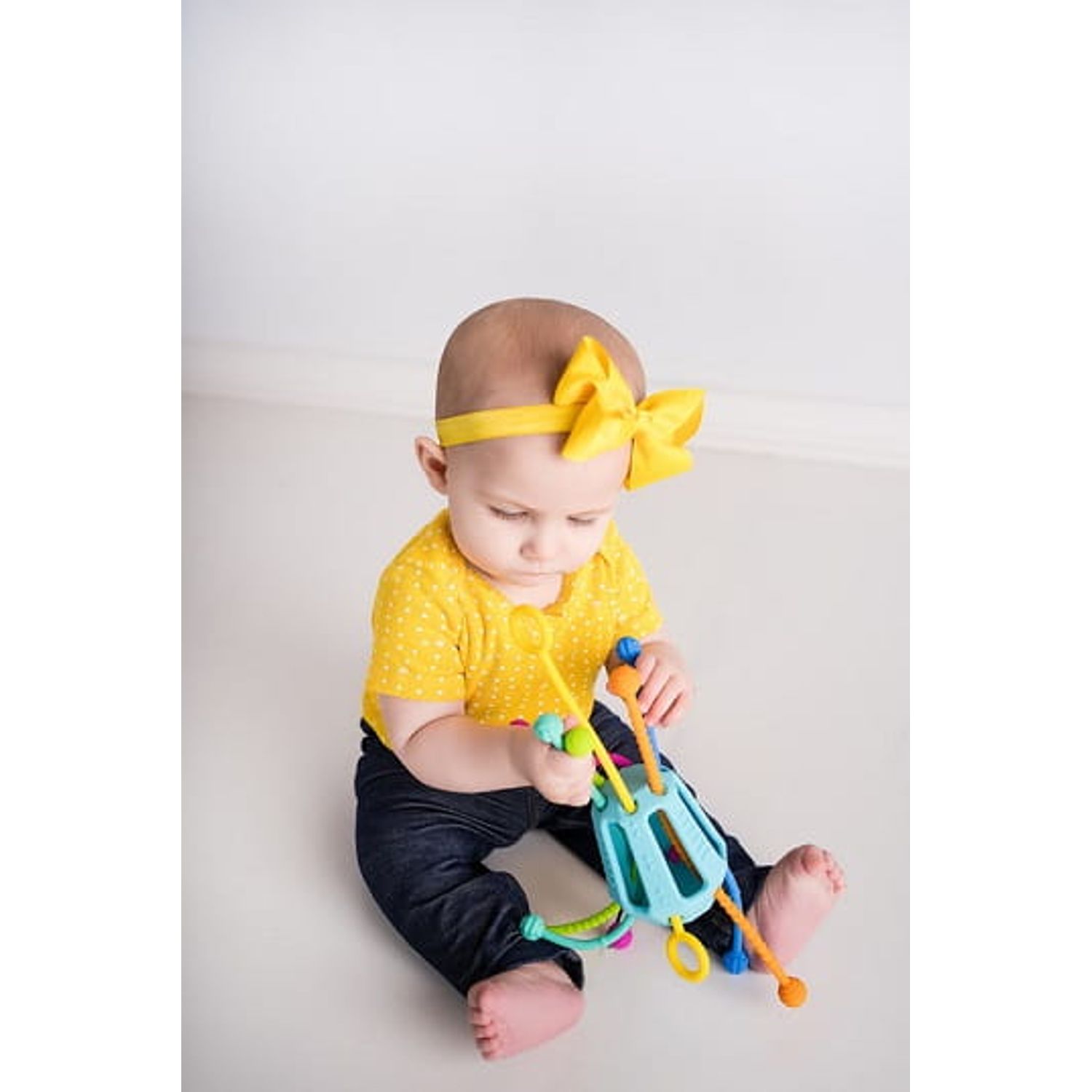 Jucarie senzoriala de dezvoltare reflex prindere Zippee fotografia produsului View 5 L