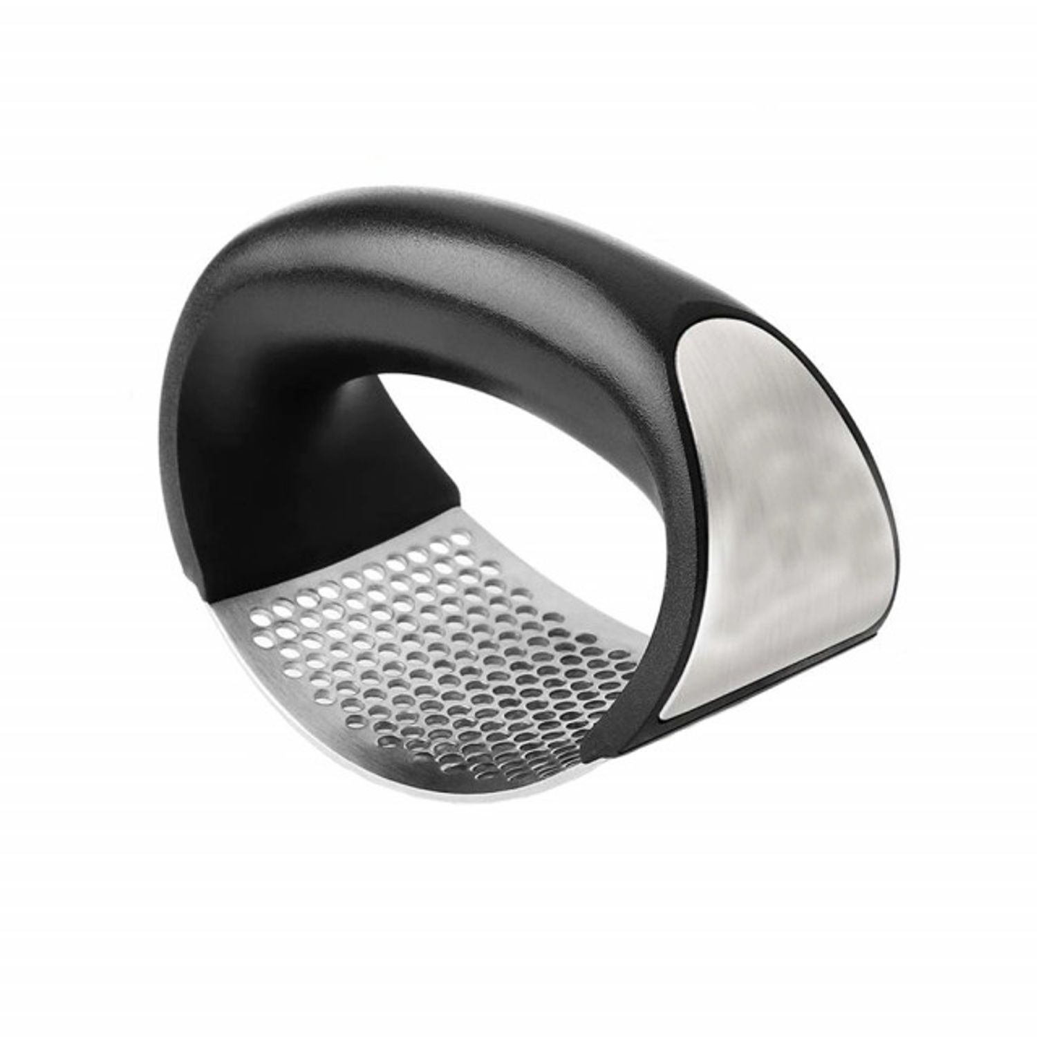 Zdrobitor usturoi, plastic/inox, negru fotografia produsului View 3 L