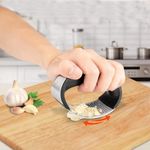 Zdrobitor usturoi, plastic/inox, negru fotografia produsului View 5 S