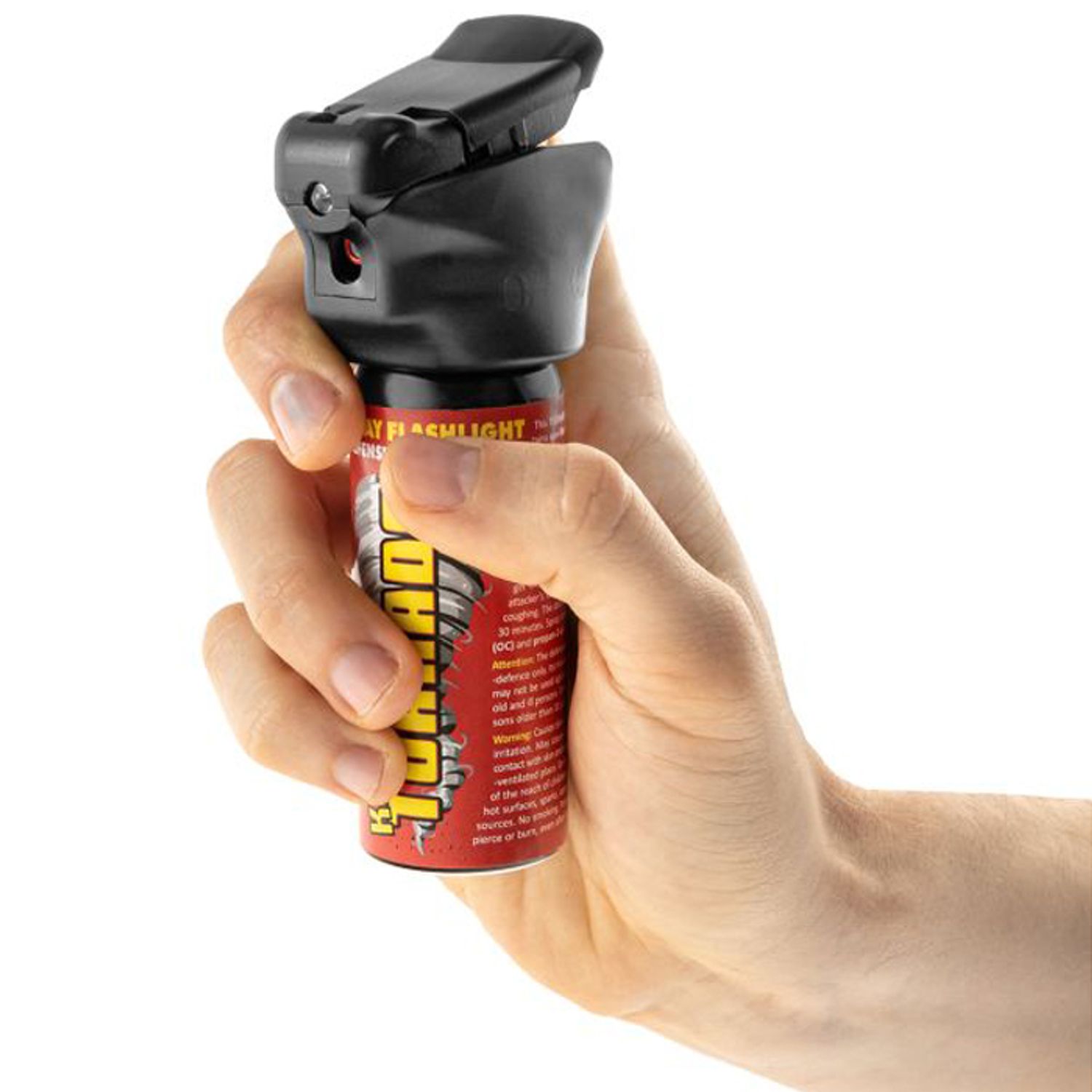 Spray cu piper IdeallStore&reg;, Tornado KO, lanterna LED, jet, auto-aparare, 50 ml fotografia produsului View 5 L