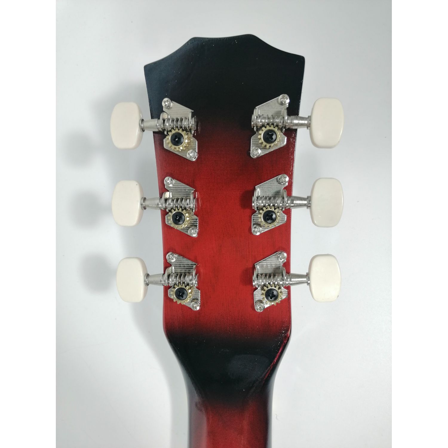 Chitara clasica IdeallStore&reg;, 95 cm, lemn, Cutaway, rosie, husa inclusa fotografia produsului View 5 L