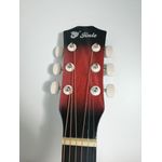Chitara clasica IdeallStore&reg;, 95 cm, lemn, Cutaway, rosie, husa inclusa fotografia produsului View 4 S