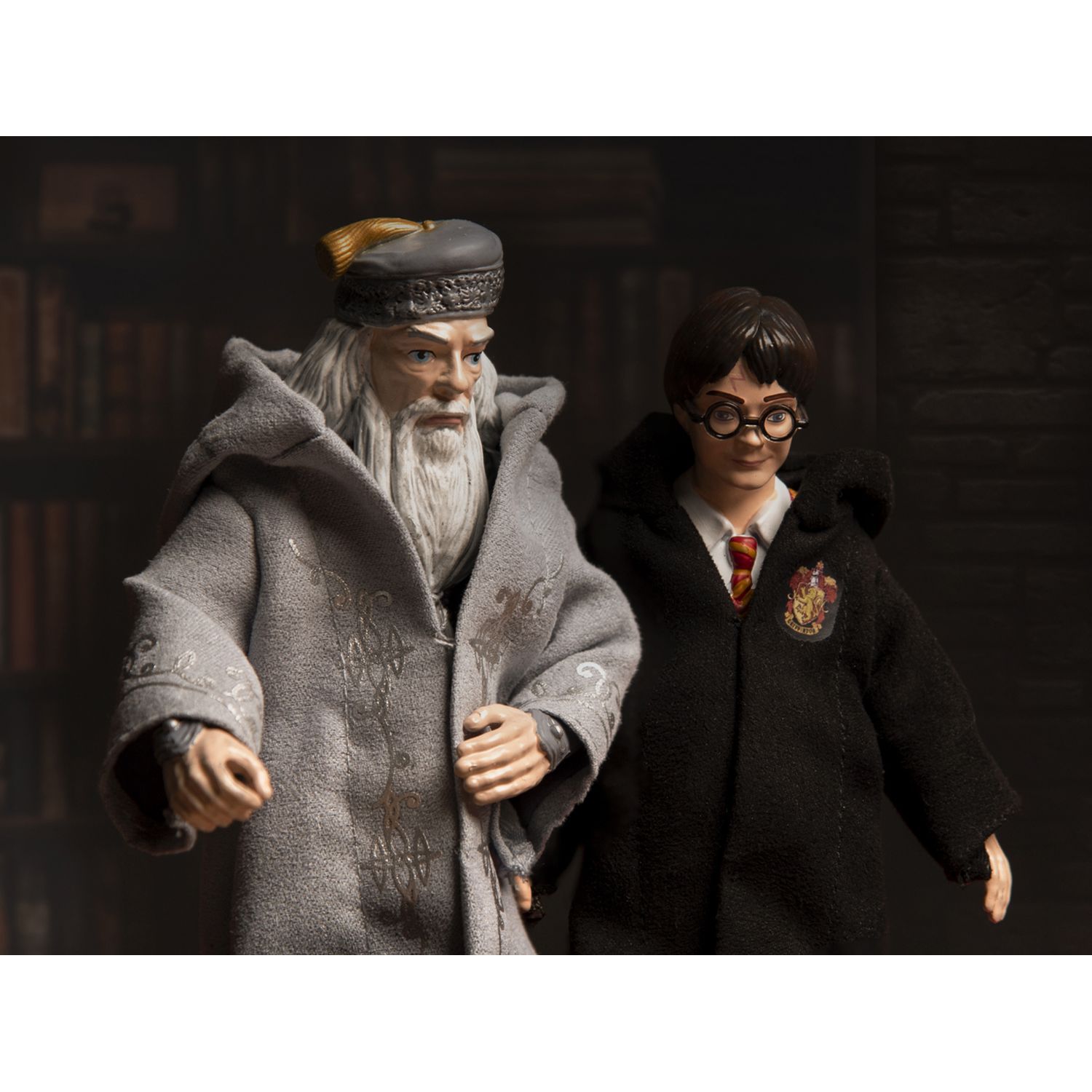 Figurina articulata Dumbledore IdeallStore&reg;, Head Master, editie de colectie, 18 cm, stativ inclus fotografia produsului View 7 L