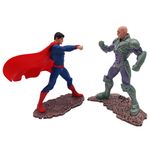 Set doua figurine IdeallStore&reg;, Superman vs Lex Luthor, plastic, editie de colectie, 11 cm fotografia produsului View 2 S