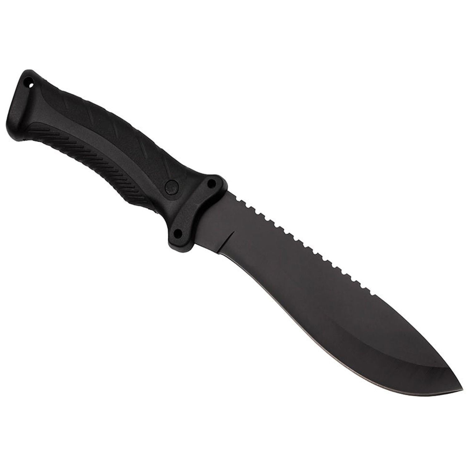 Set de vanatoare IdeallStore&reg;, Kukri Madness, maceta si cutit, negru, teaca inclusa fotografia produsului View 8 L