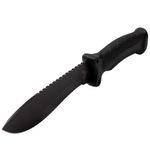 Set de vanatoare IdeallStore&reg;, Kukri Madness, maceta si cutit, negru, teaca inclusa fotografia produsului View 9 S