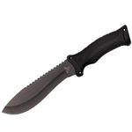 Set de vanatoare IdeallStore&reg;, Kukri Madness, maceta si cutit, negru, teaca inclusa fotografia produsului View 14 S