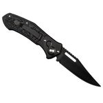 Briceag de vanatoare IdeallStore&reg;, Sunshine Blade, otel inoxidabil, 16 cm, negru fotografia produsului View 3 S