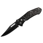 Briceag de vanatoare IdeallStore&reg;, Sunshine Blade, otel inoxidabil, 16 cm, negru fotografia produsului