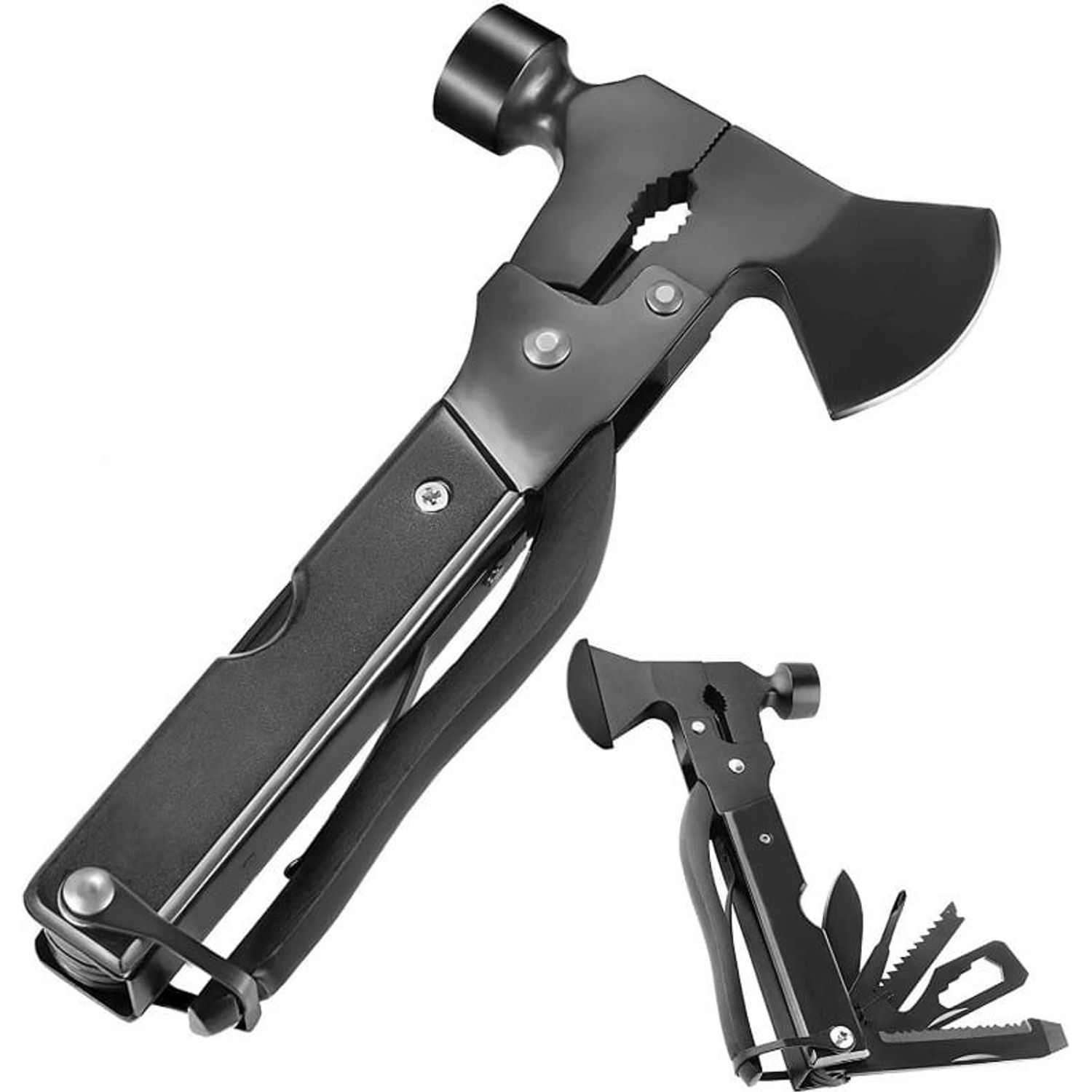Kit de supravietuire IdeallStore&reg;, Savivour Assistent, 20 elemente multifunctionale, negru fotografia produsului View 5 L