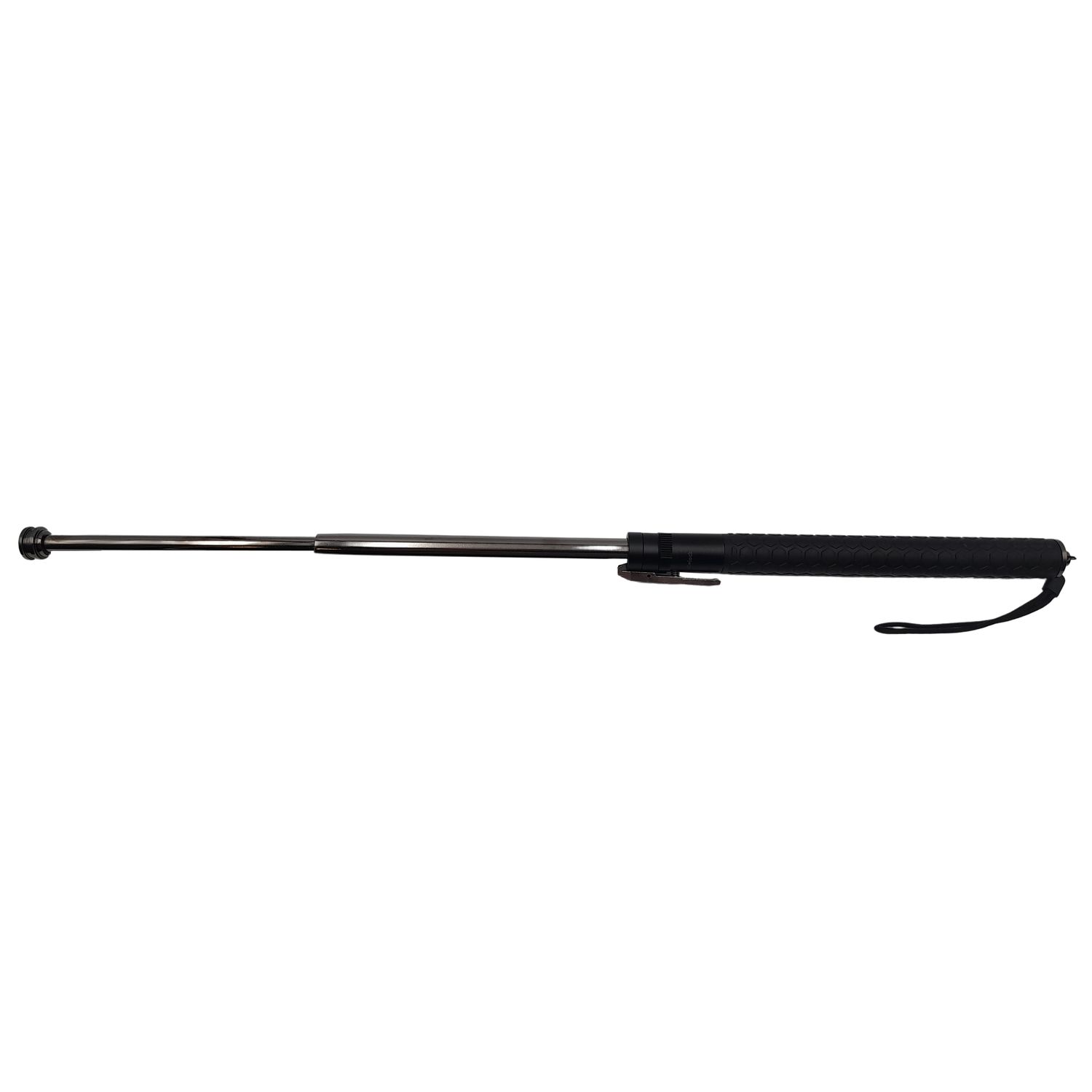 Baston telescopic automatic IdeallStore&reg;, Defence Guardian, 41 cm, siguranta integrata, negru fotografia produsului View 3 L