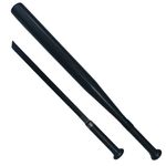 Bata baseball IdeallStore&reg;, full metal, maner detasabil, 70 cm, negru, teaca inclusa fotografia produsului View 3 S