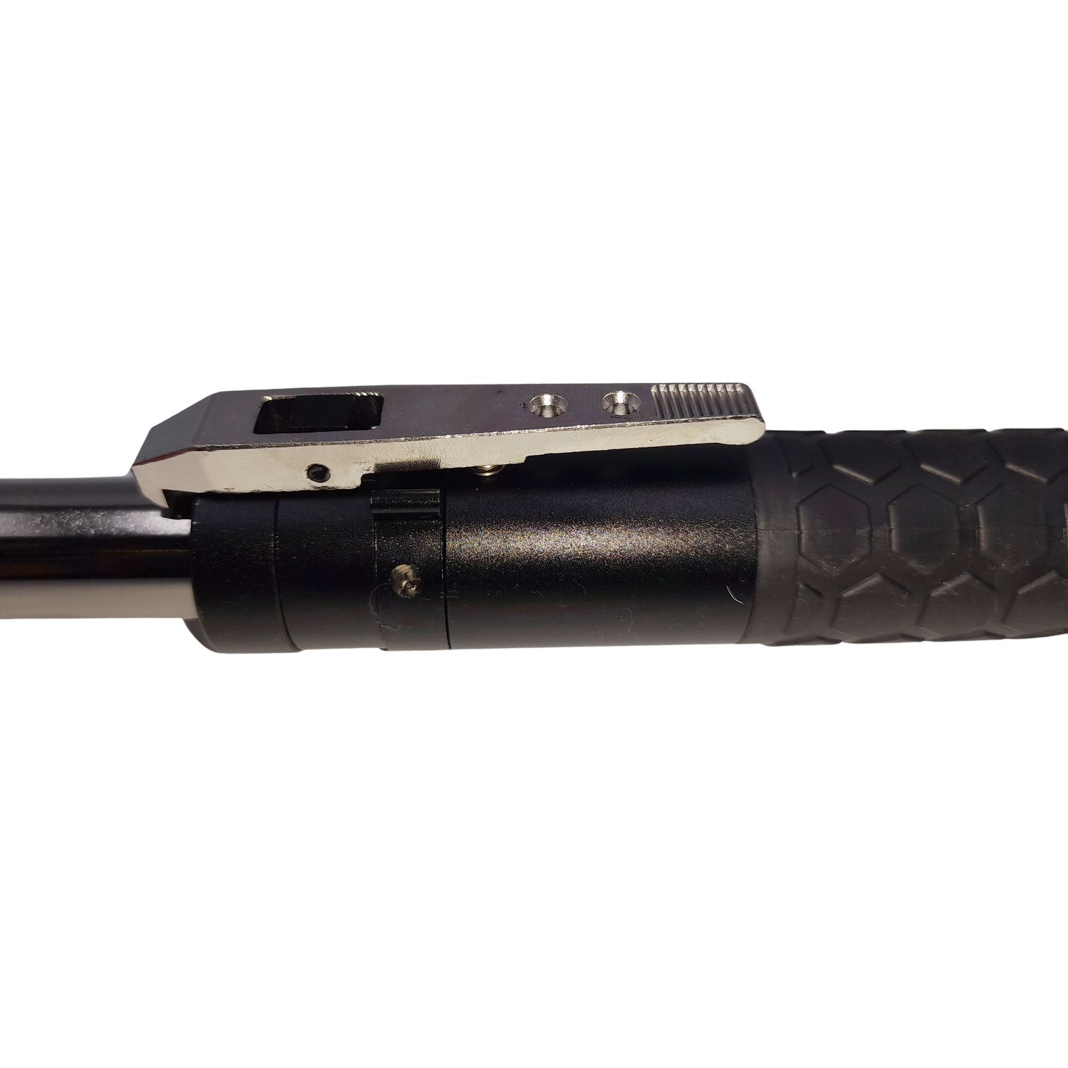 Baston telescopic automatic IdeallStore&reg;, Defence Guardian, 41 cm, siguranta integrata, negru fotografia produsului View 8 L
