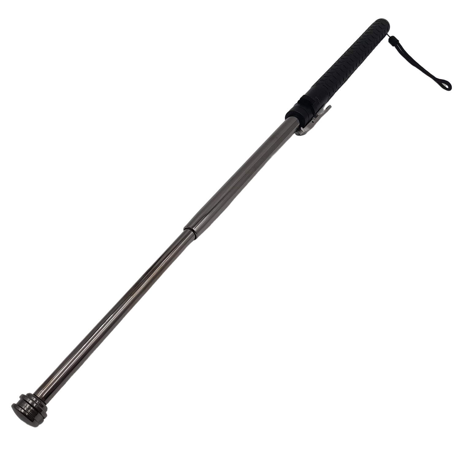 Baston telescopic automatic IdeallStore&reg;, Defence Guardian, 41 cm, siguranta integrata, negru fotografia produsului View 6 L