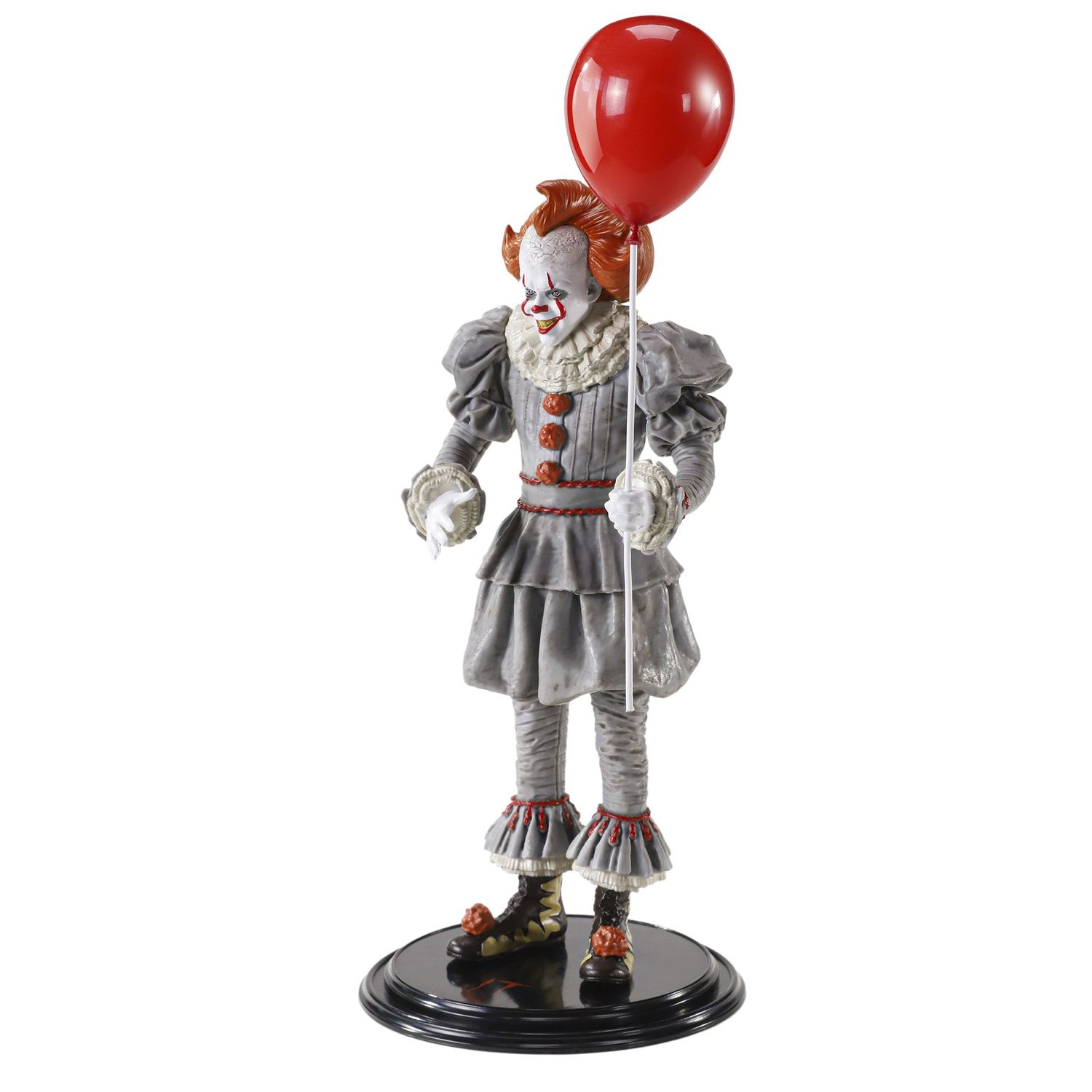 Figurina articulata IdeallStore&reg;, Pennywise The Clown, editie de colectie, 17 cm, stativ inclus fotografia produsului View 3 L