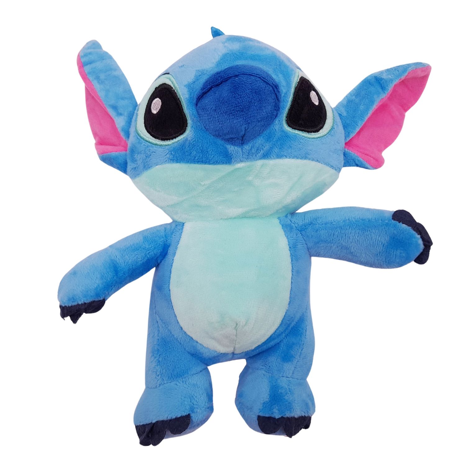 Jucarie de plus IdeallStore&reg;, Crazy Stitch, 24 cm, albastru fotografia produsului