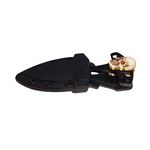 Cutit tactic de vanatoare IdeallStore&reg;, Broken Silence, 8 cm, negru, teaca cu prindere curea fotografia produsului View 3 S
