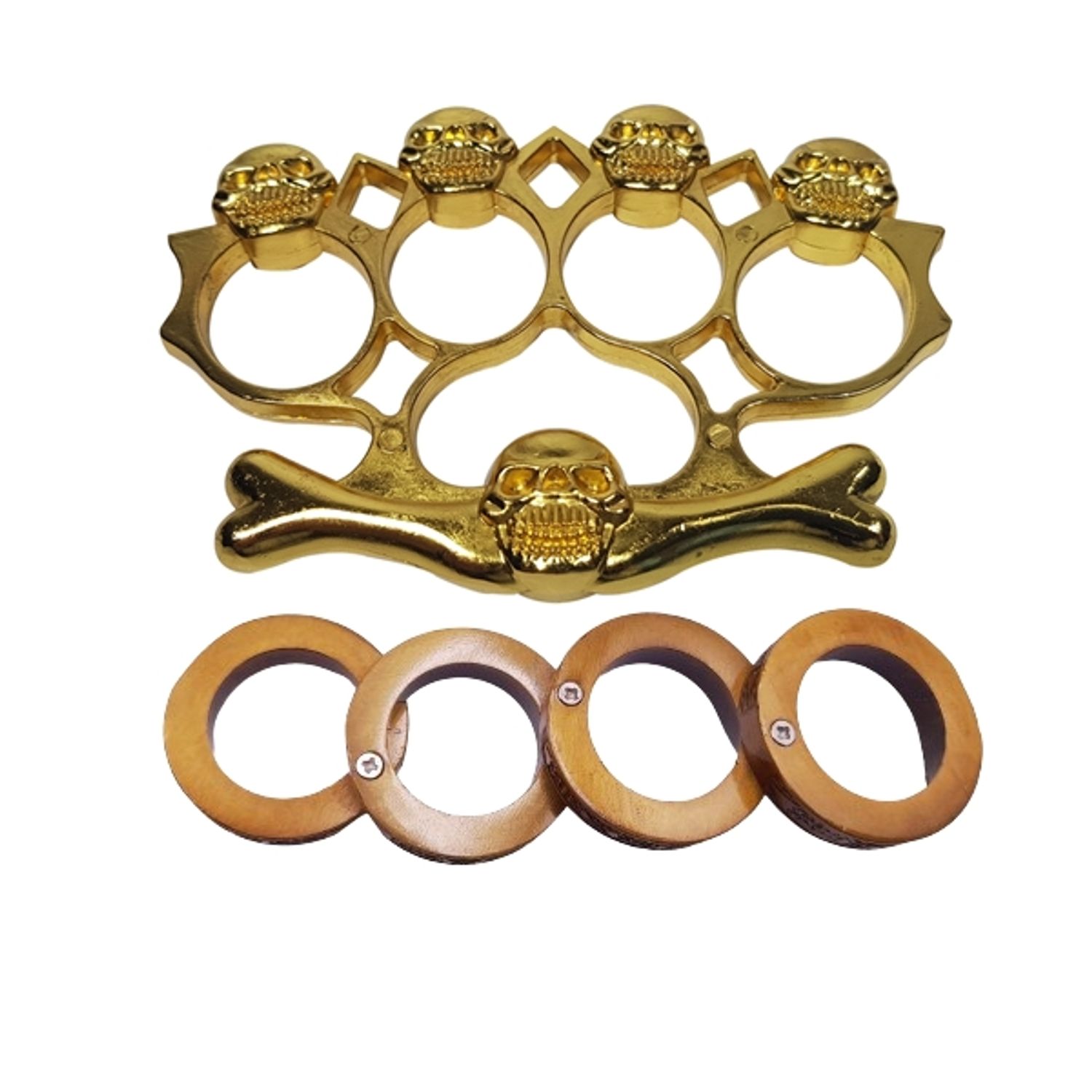 Set doua boxuri autoaparare IdeallStore&reg;, otel inoxidabil ,auriu fotografia produsului