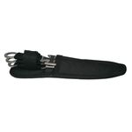 Set Briceag fluture si 3 Cutite de aruncat , IdeallStore&reg; , Otel inoxidabil, fotografia produsului View 4 S