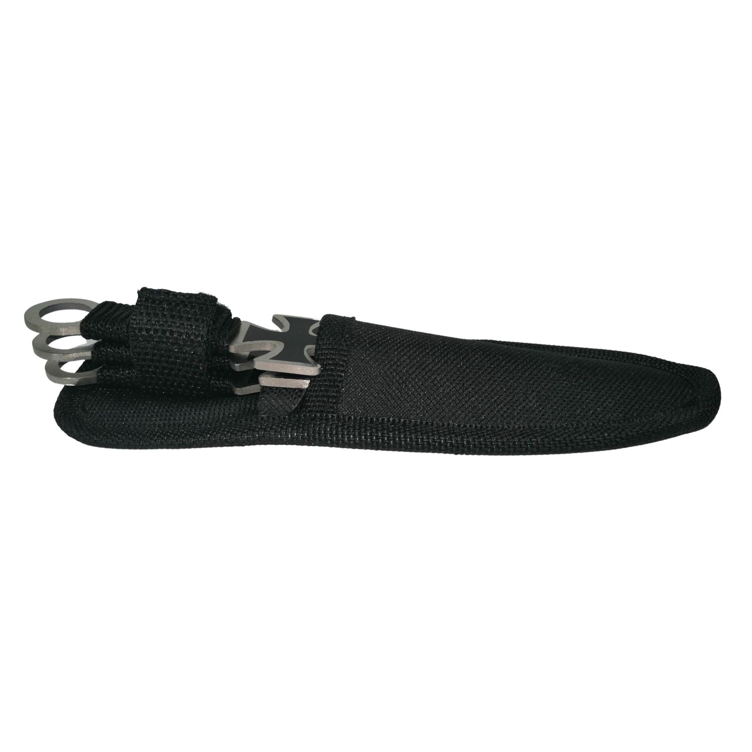 Set Briceag fluture si 3 Cutite de aruncat , IdeallStore&reg; , Otel inoxidabil, fotografia produsului View 4 L