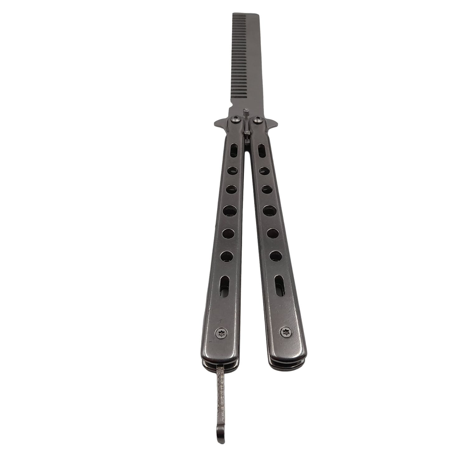 Set Briceag fluture si 3 Cutite de aruncat , IdeallStore&reg; , Otel inoxidabil, fotografia produsului View 8 L