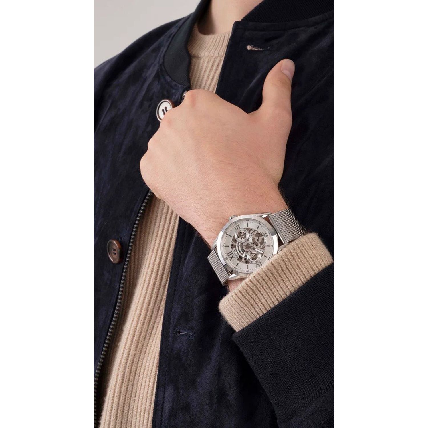 Ceas Barbati, Guess, Tailor GW0368G1 fotografia produsului View 3 L