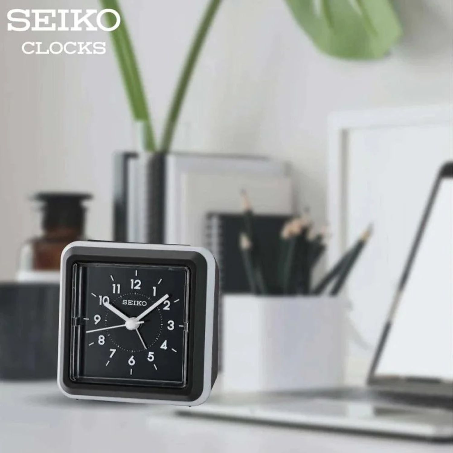 Ceas De Birou, Seiko, Alarm Clock QHE182K fotografia produsului View 2 L