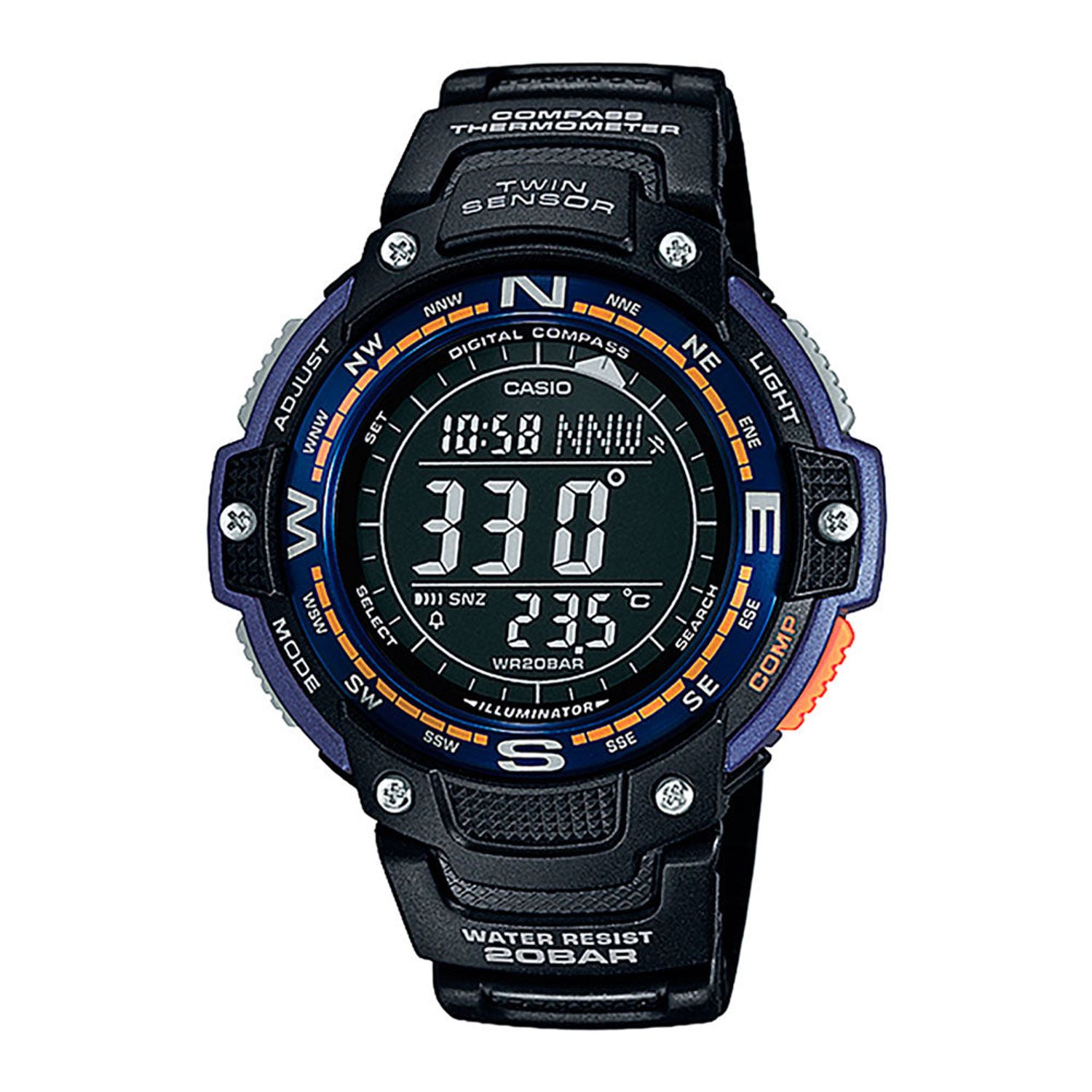 Ceas Barbati, Casio, Collection SGW SGW-100-2BCF fotografia produsului