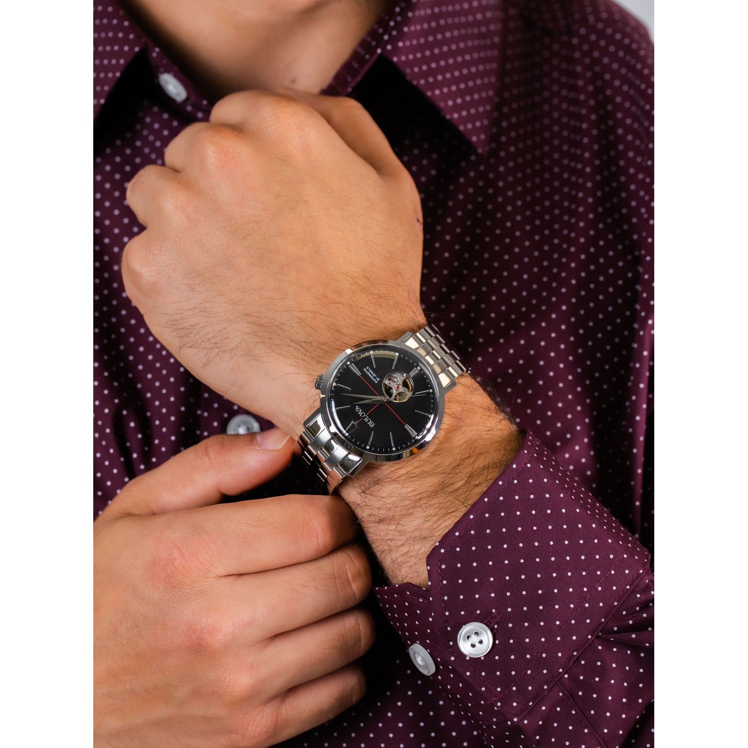 Ceas Barbati, Bulova, Aerojet 96A199 fotografia produsului View 3 L