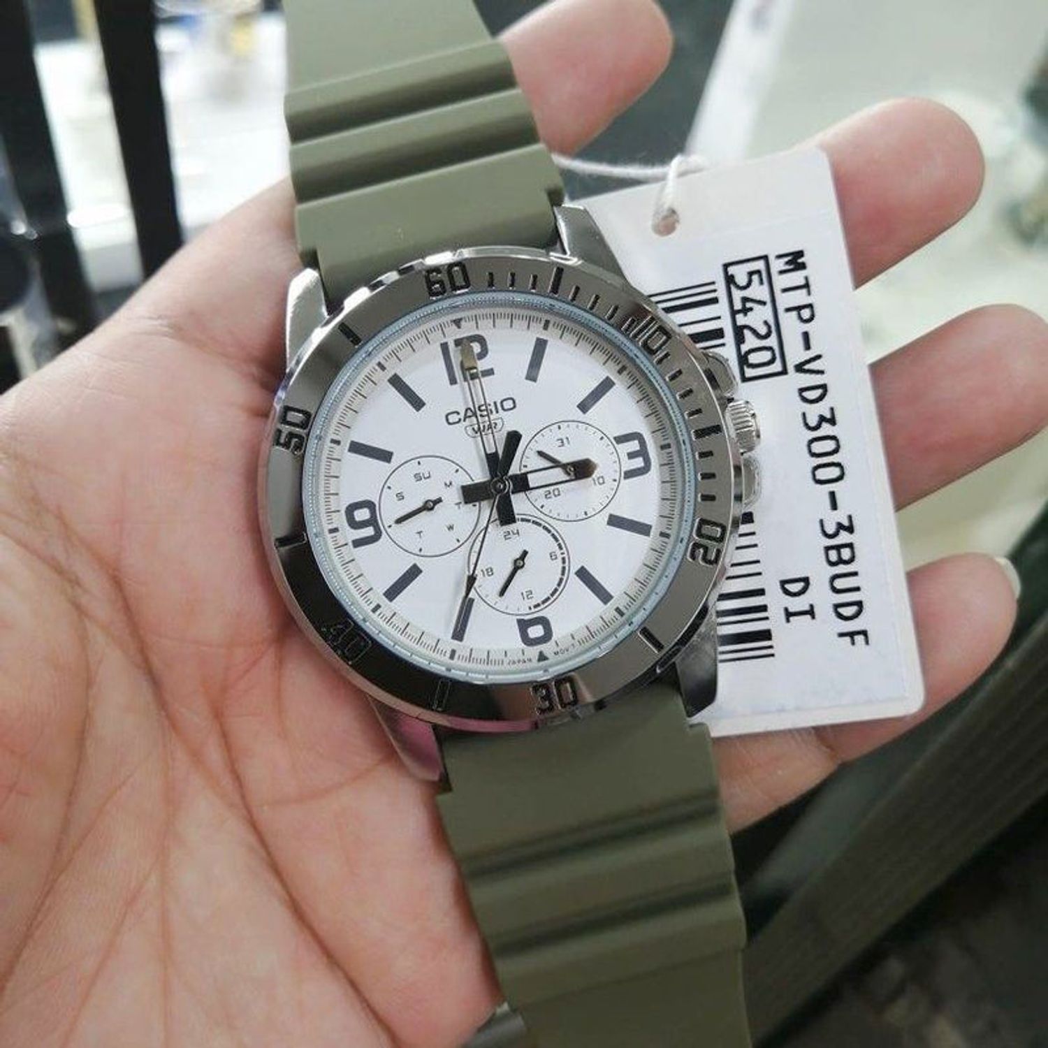 Ceas Barbati, Casio, Collection MTP-VD MTP-VD300-3BUDF fotografia produsului View 3 L