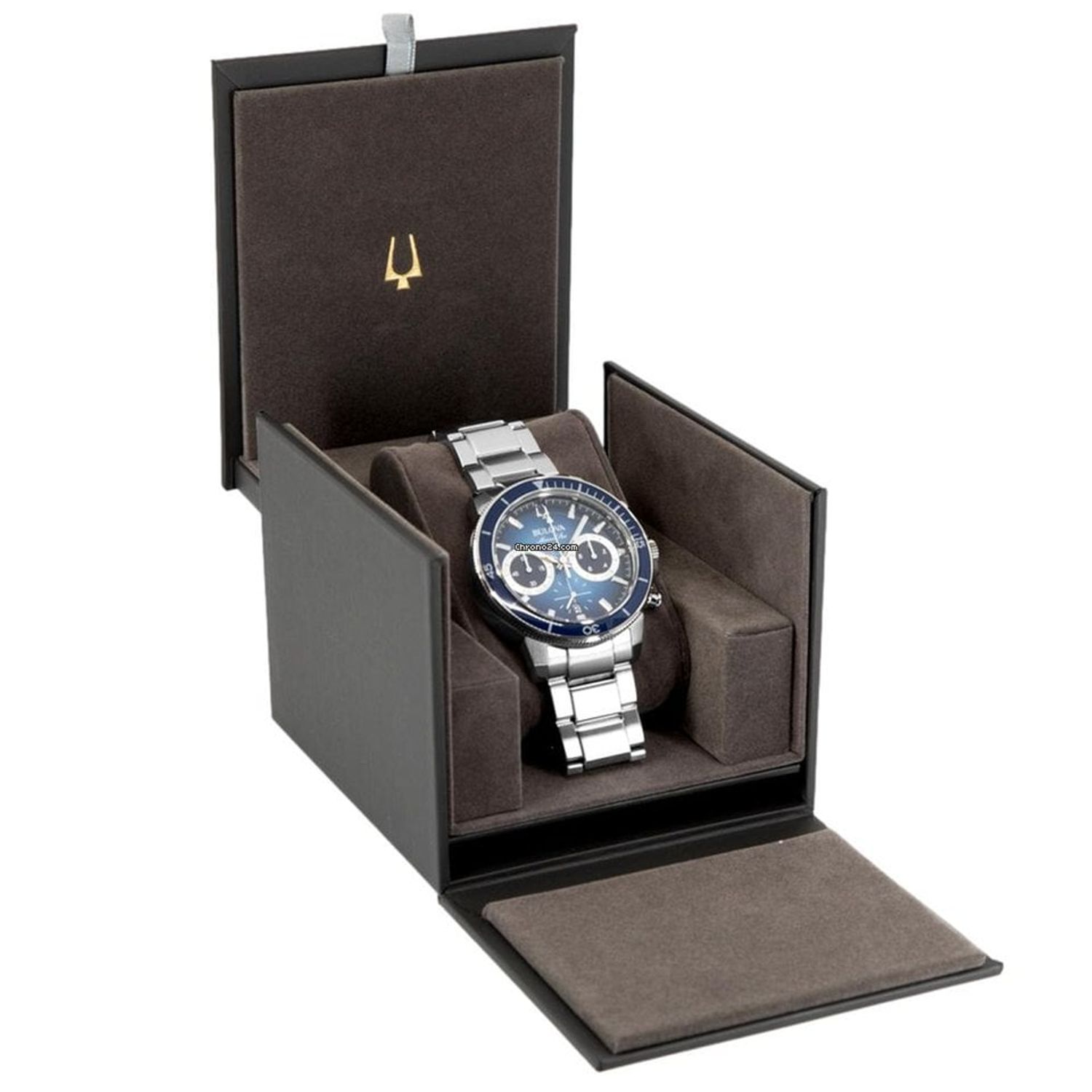 Ceas Barbati, Bulova, Marine Star 96B380 fotografia produsului View 3 L