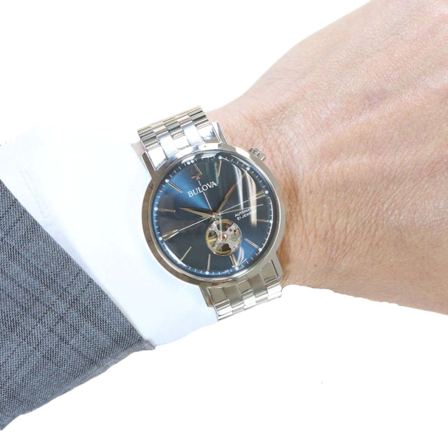 Ceas Barbati, Bulova, Aerojet 96A277 fotografia produsului View 2 L