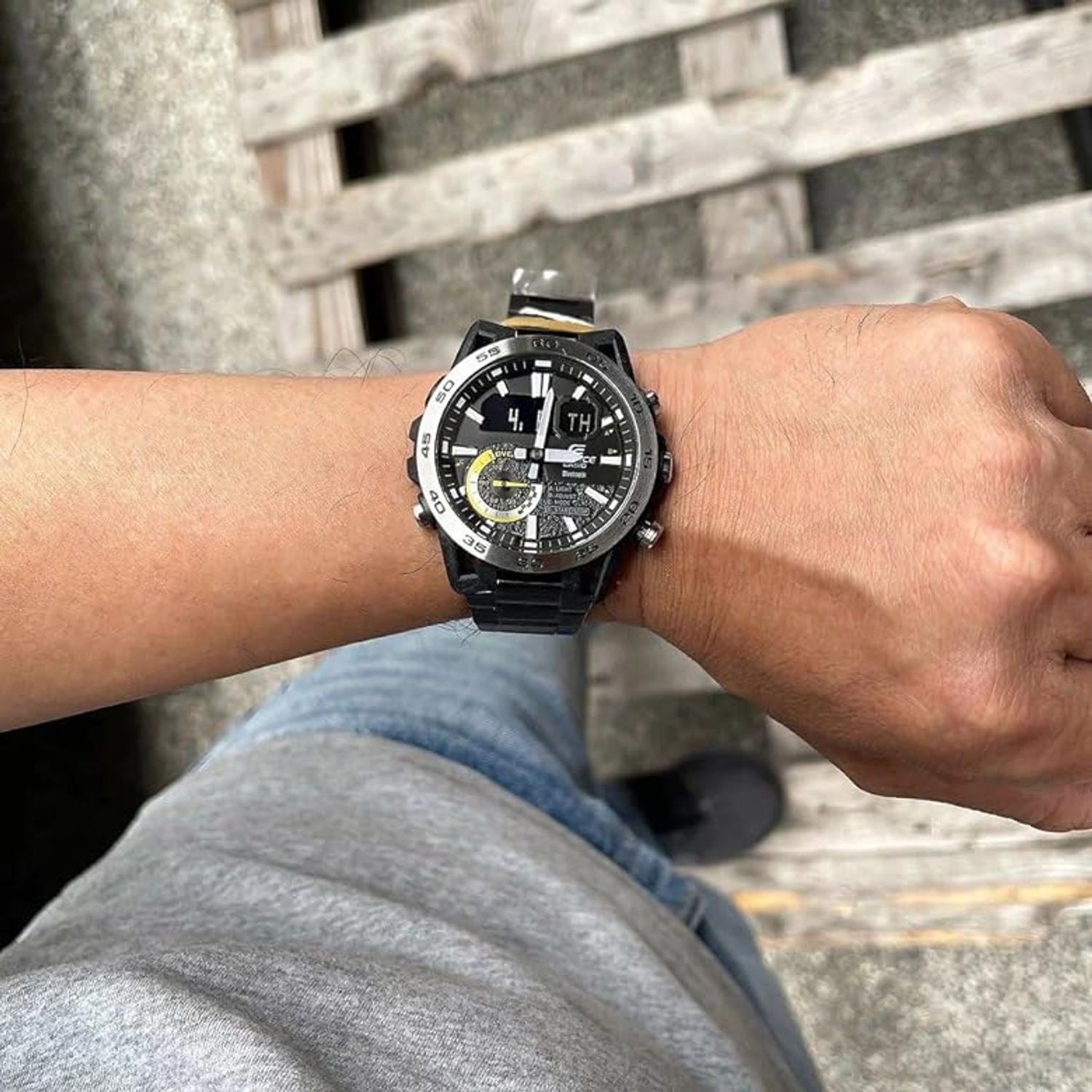 Ceas Barbati, Casio Edifice, Bluetooth Smartphone Link ECB-40DC-1AEF fotografia produsului View 2 L
