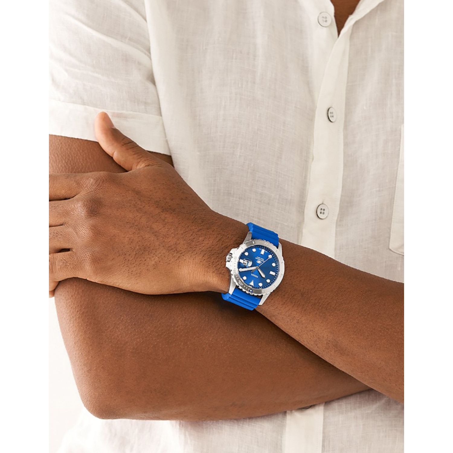 Ceas Barbati, Fossil, Blue Dive FS5998 fotografia produsului View 2 L
