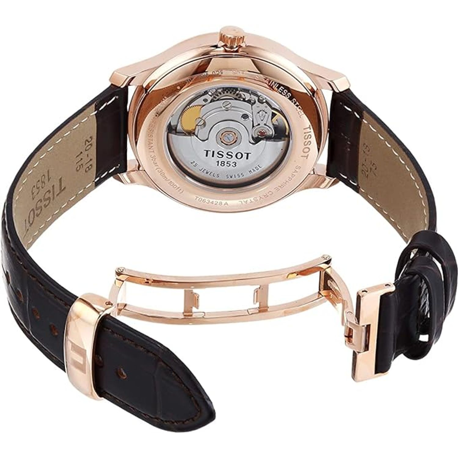 Ceas Barbati, Tissot, Tradition Automatic Small Second T0634283606800 fotografia produsului View 3 L