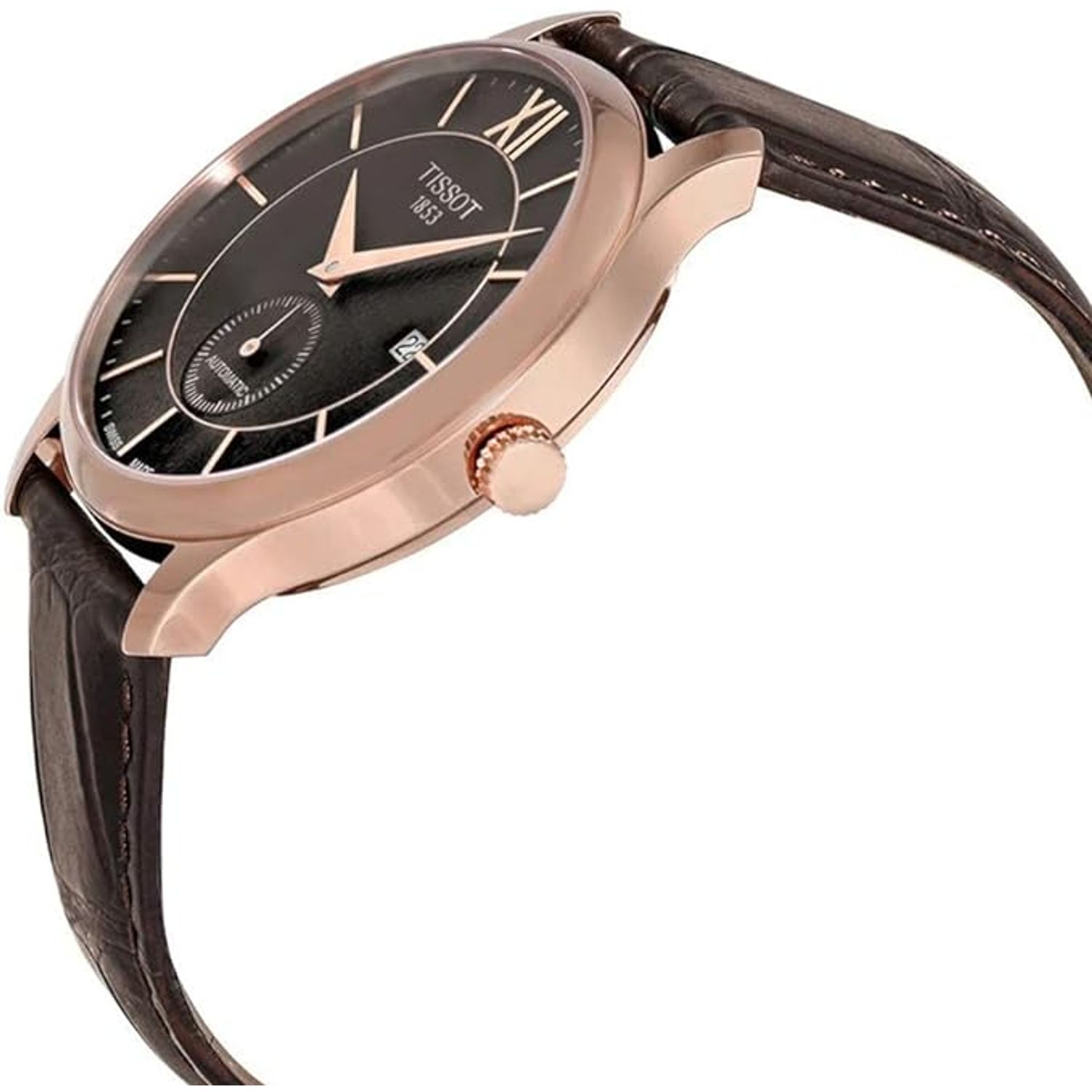 Ceas Barbati, Tissot, Tradition Automatic Small Second T0634283606800 fotografia produsului View 4 L