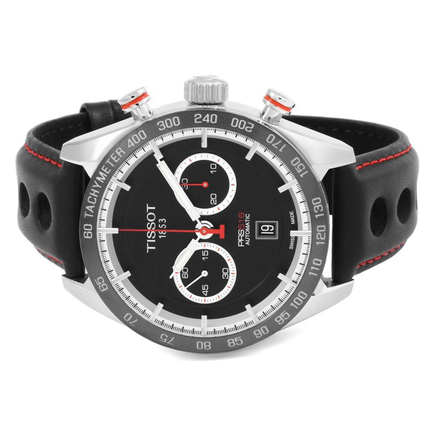 Ceas Barbati, Tissot, Prs 516 Automatic Chronograph T1004271605100 fotografia produsului View 3 L