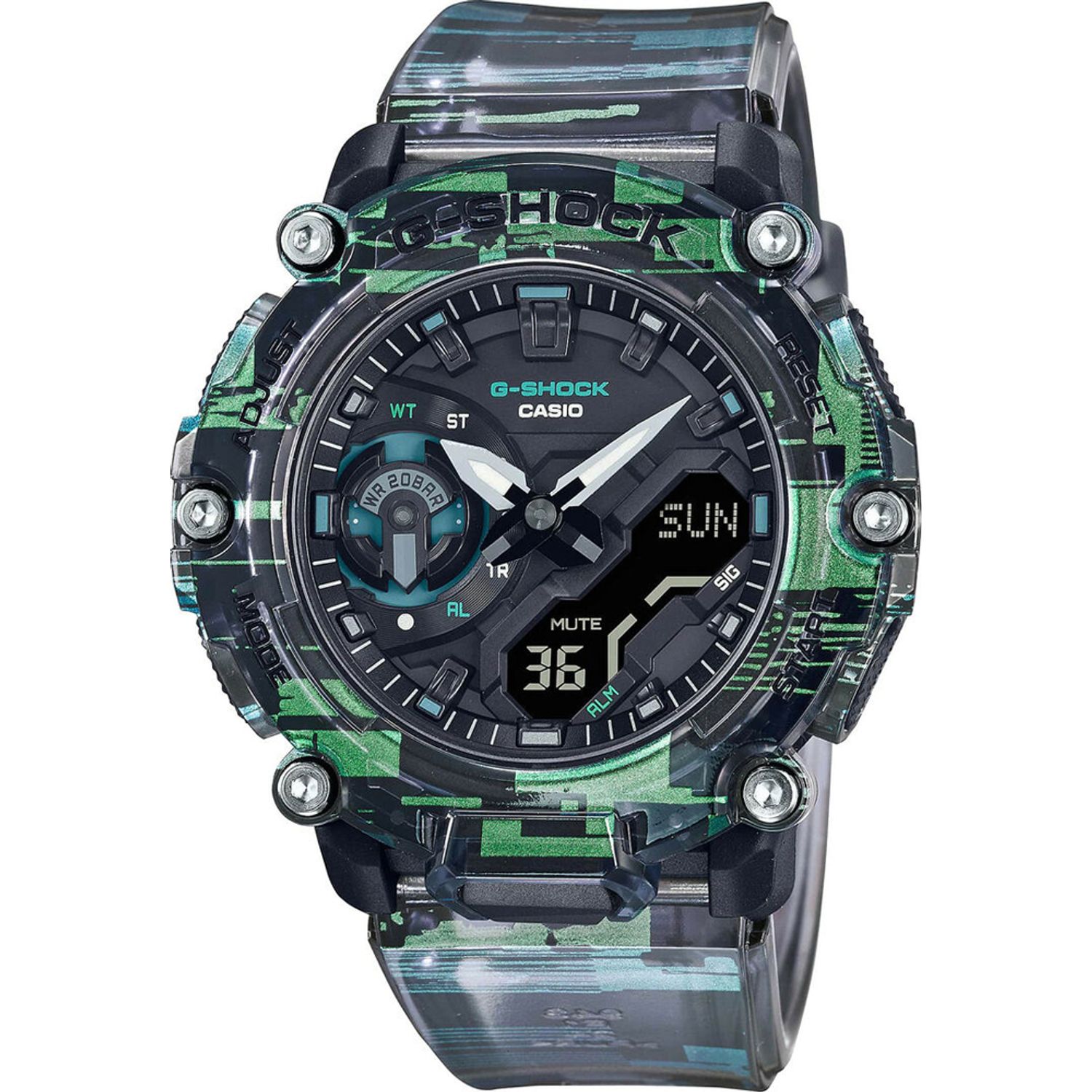 Ceas Barbati, Casio G-Shock, Classic GA-2 GA-2200NN-1AER fotografia produsului