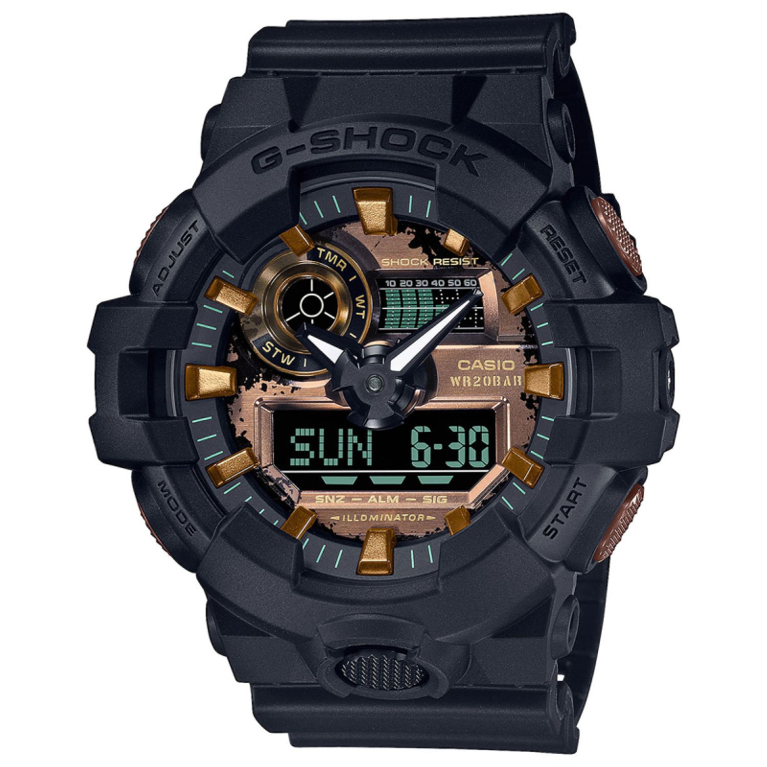 Ceas Barbati, Casio G-Shock, Classic GA-7 GA-700RC-1AER fotografia produsului
