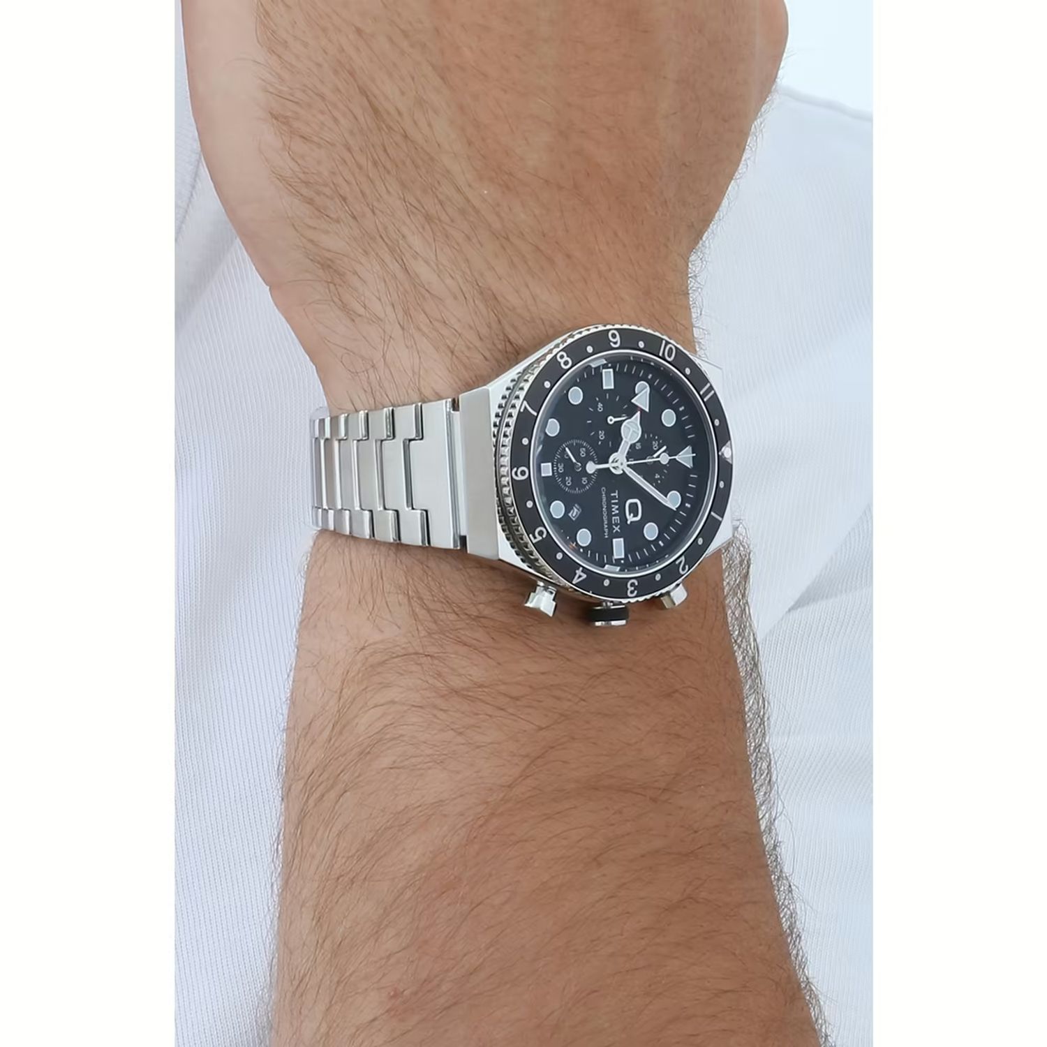 Ceas Barbati, Timex, Q Timex 3-Time Zone TW2V69800 fotografia produsului View 2 L