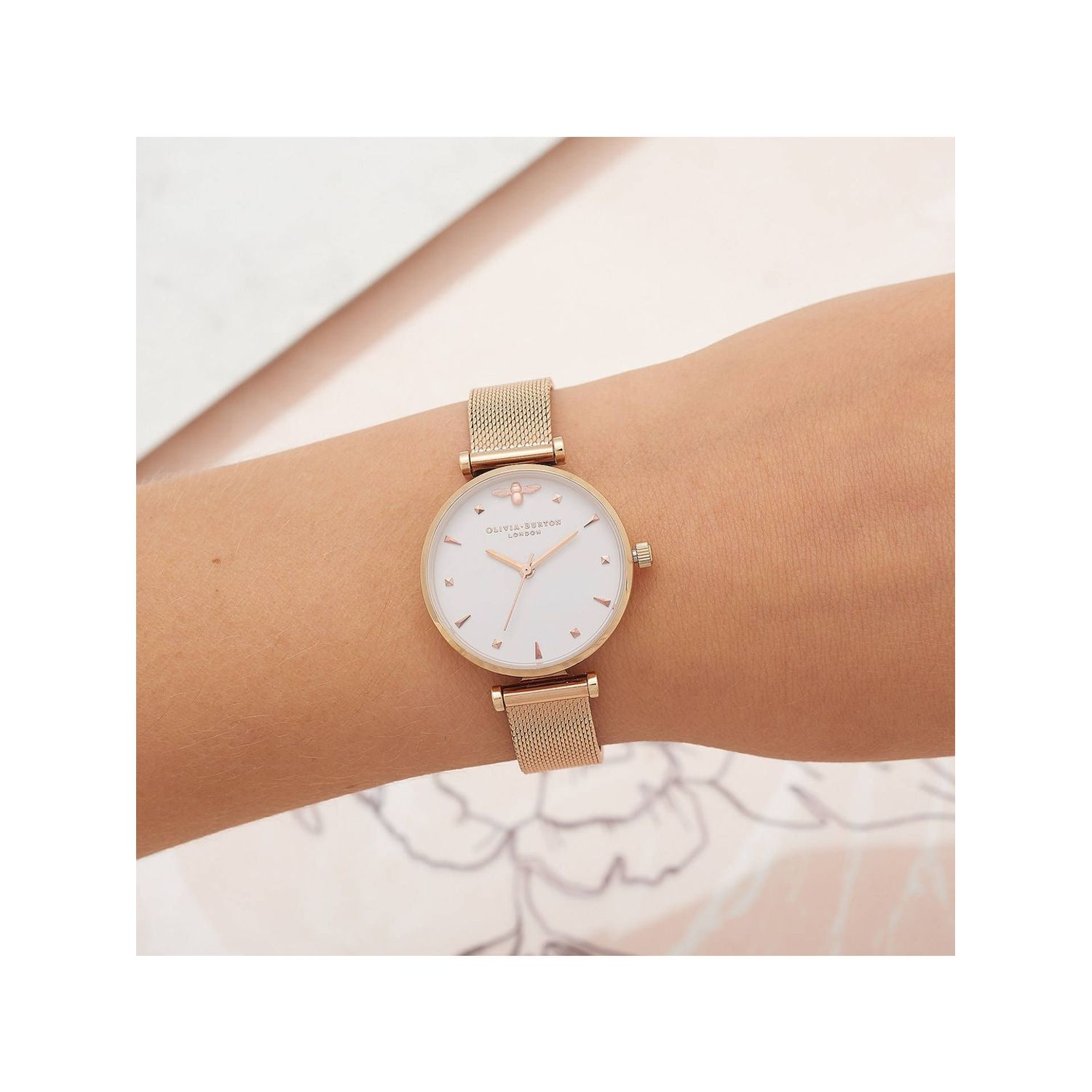 Ceas Dama, Olivia Burton, Queen Bee OB16AM105 fotografia produsului View 4 L