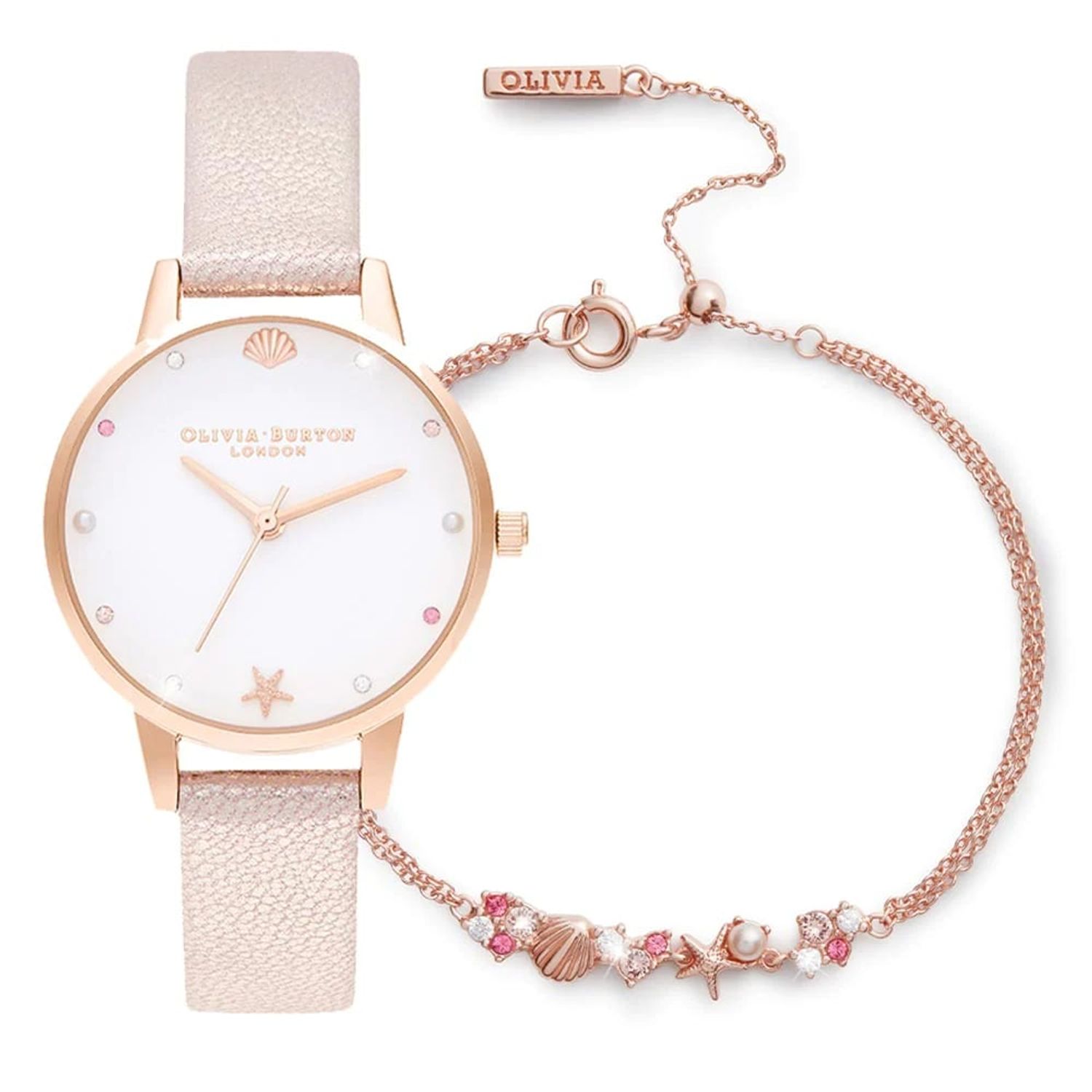Ceas Dama, Olivia Burton, Under The Sea OBGSET141, Set cu Bratara fotografia produsului View 4 L
