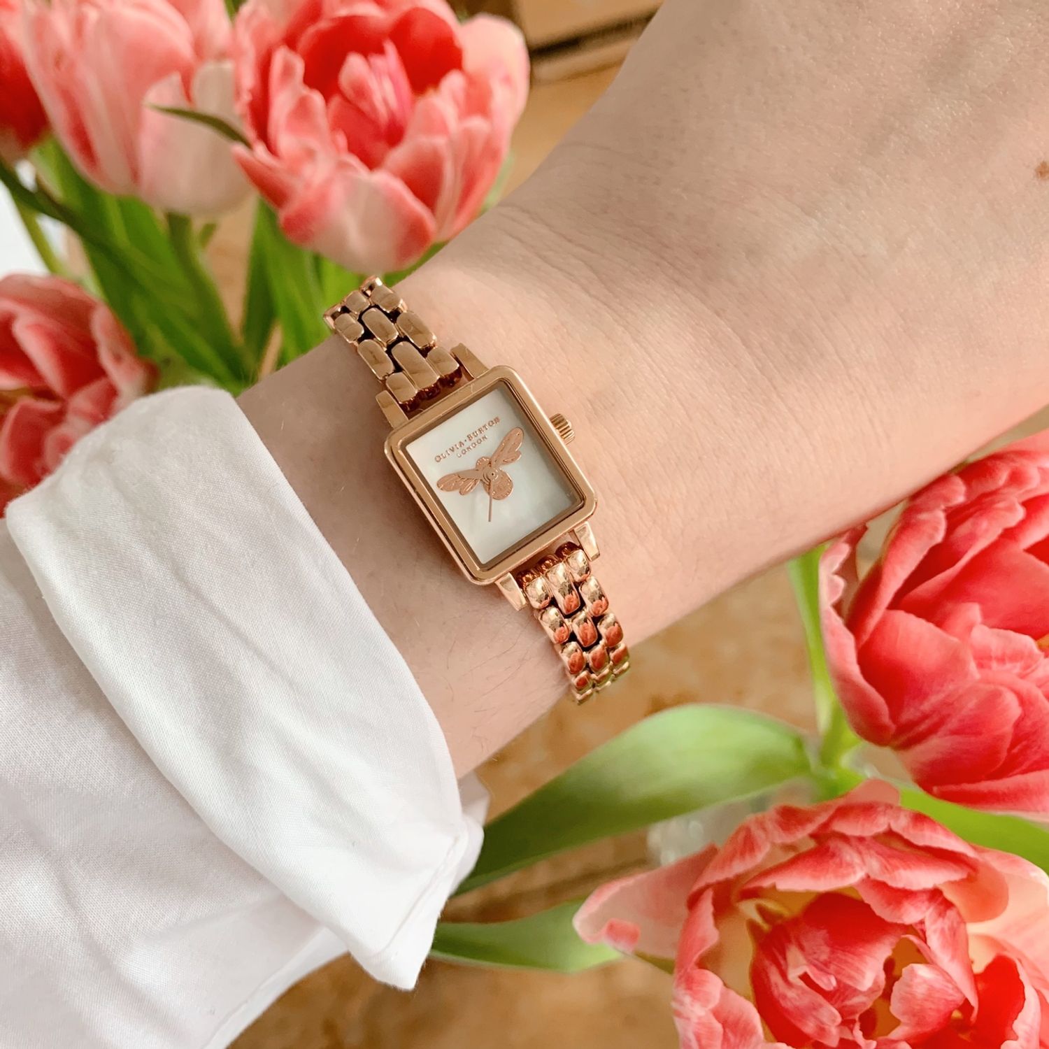 Ceas Dama, Olivia Burton, Lucky Bee OB16FB22 fotografia produsului View 2 L