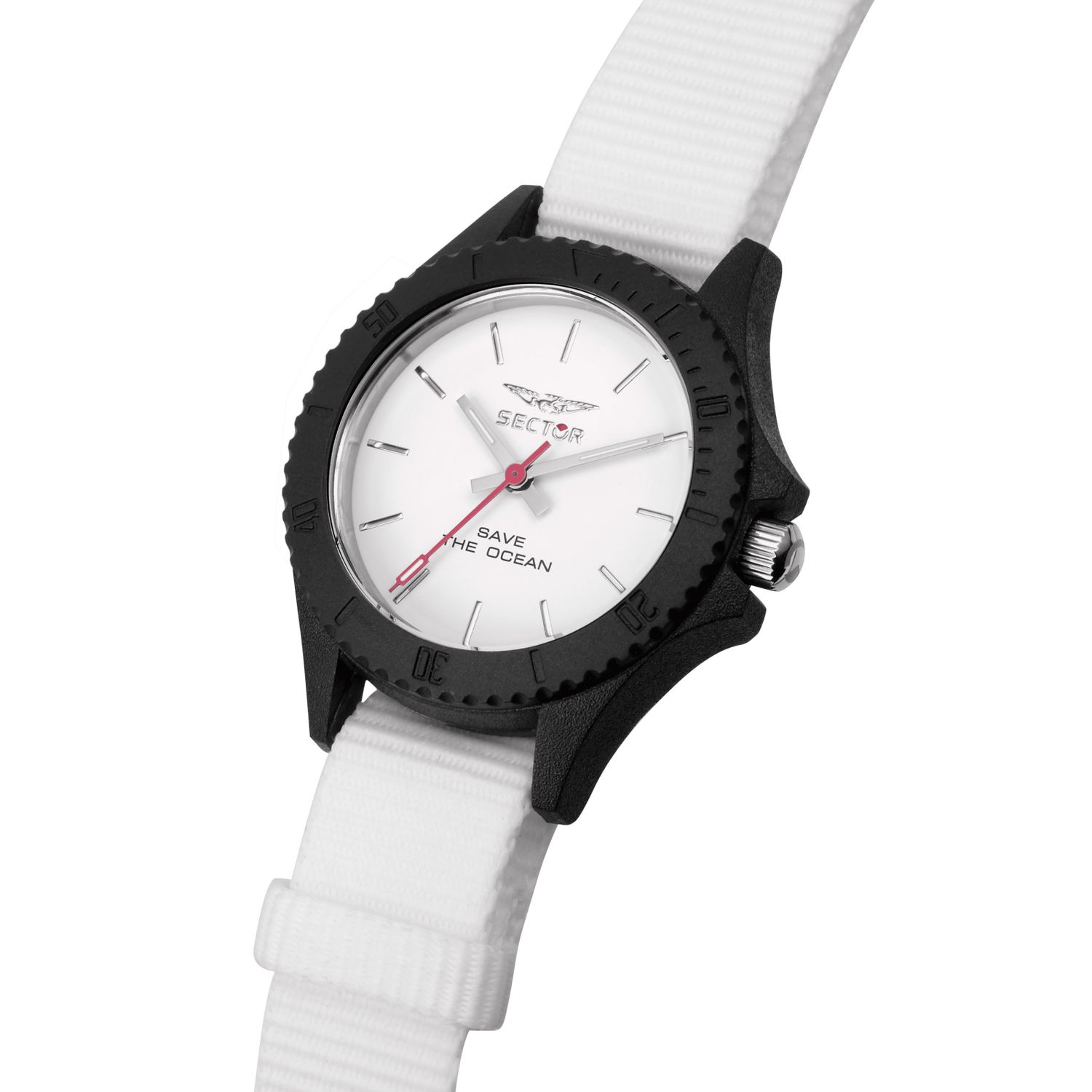 Ceas Dama, Sector, Save the Ocean R3251539503 fotografia produsului View 4 L